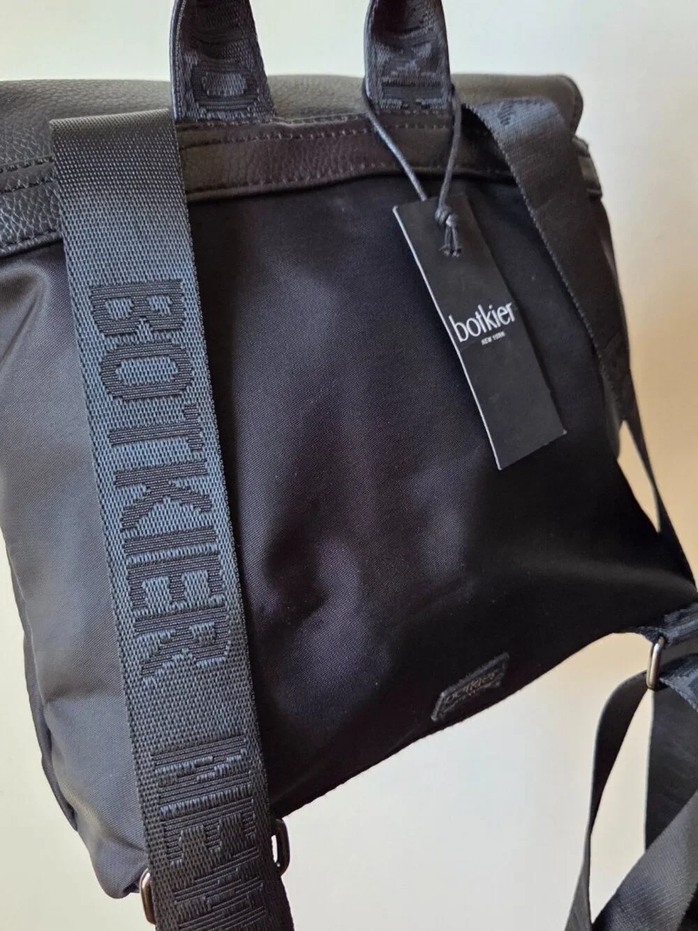 NEW WITH TAG BOTKIER BLACK BACKPACK MEDIUM